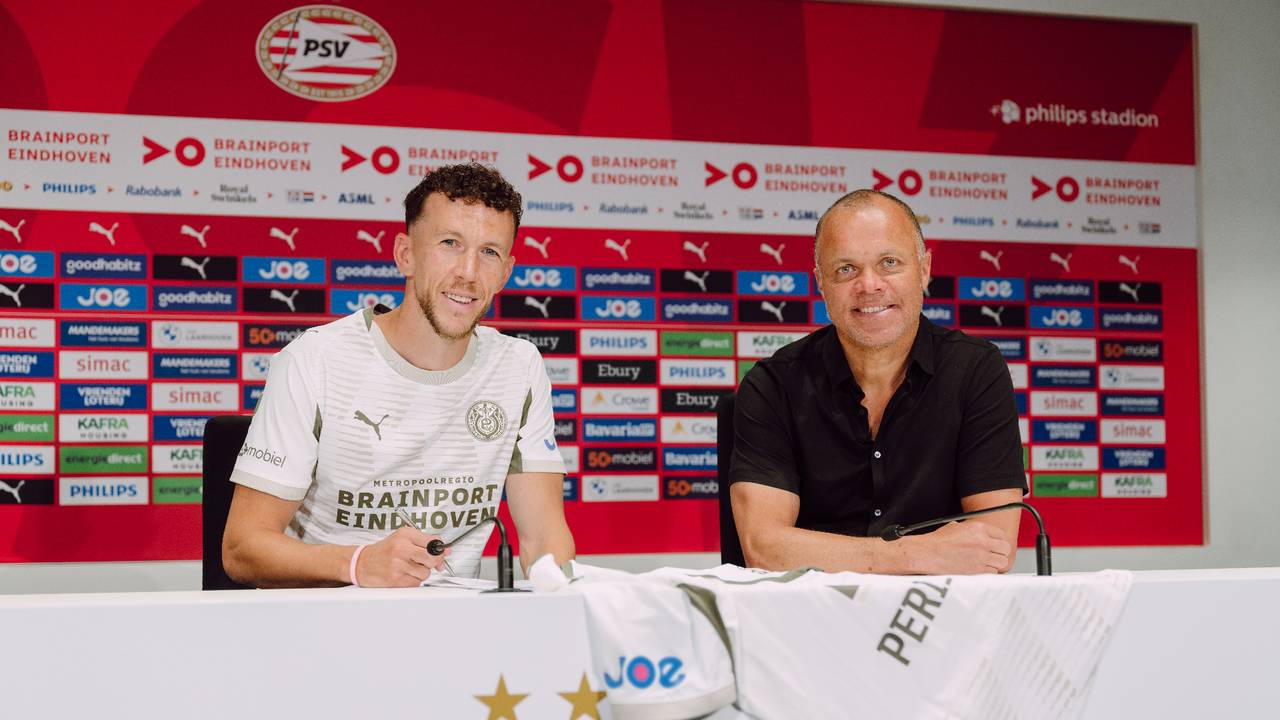 Ivan Perisic en Earnest Stewart.