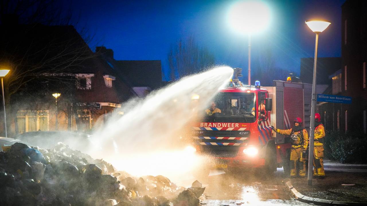 Met een bluskanon was de klus zo geklaard (foto: SQ Vision).