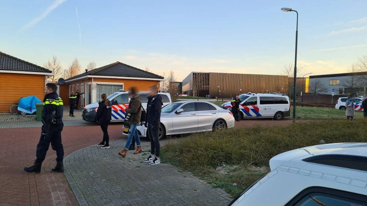 In april 2023 deed de politie een inval (Foto: politie.nl).