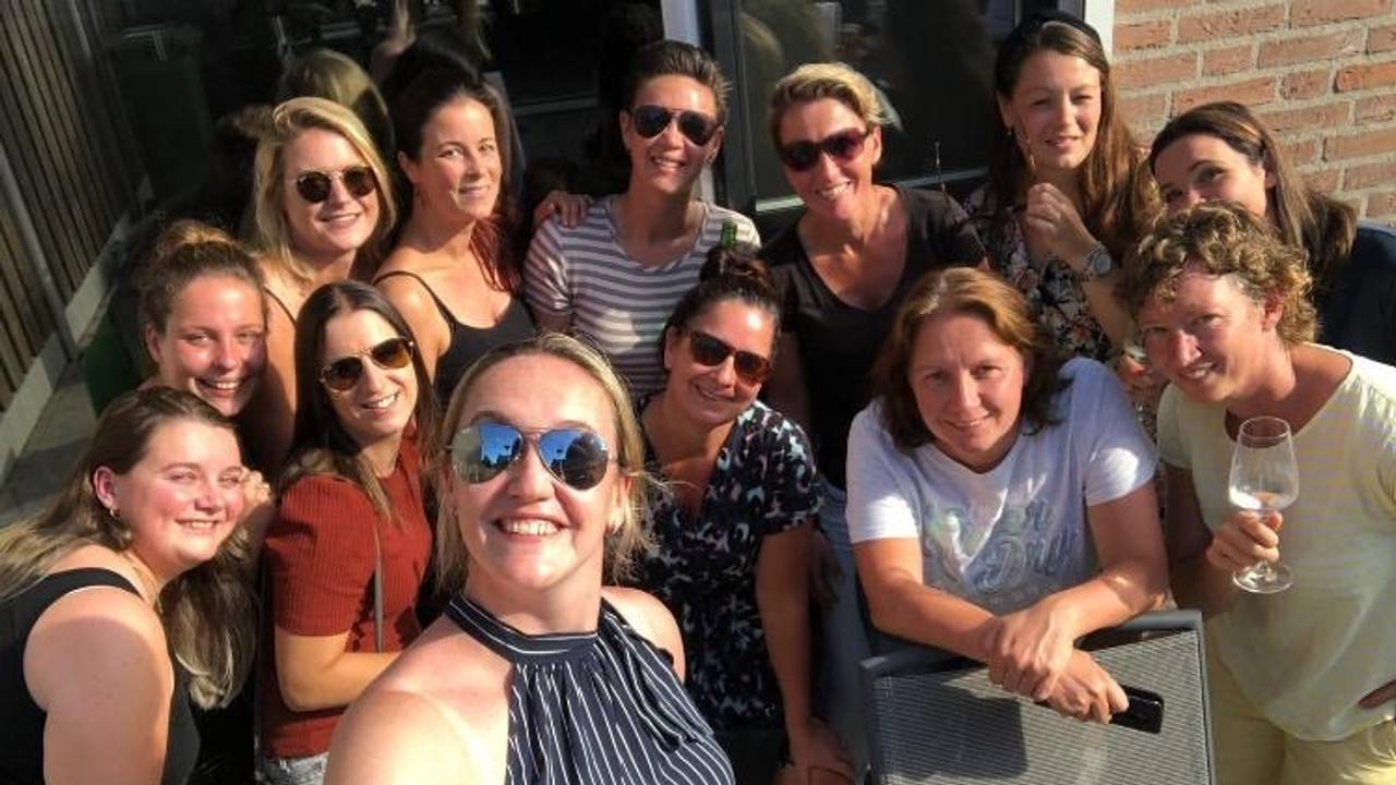 De vrouwen van het derde team van OJC zijn al jaren bij elkaar. Archieffoto.