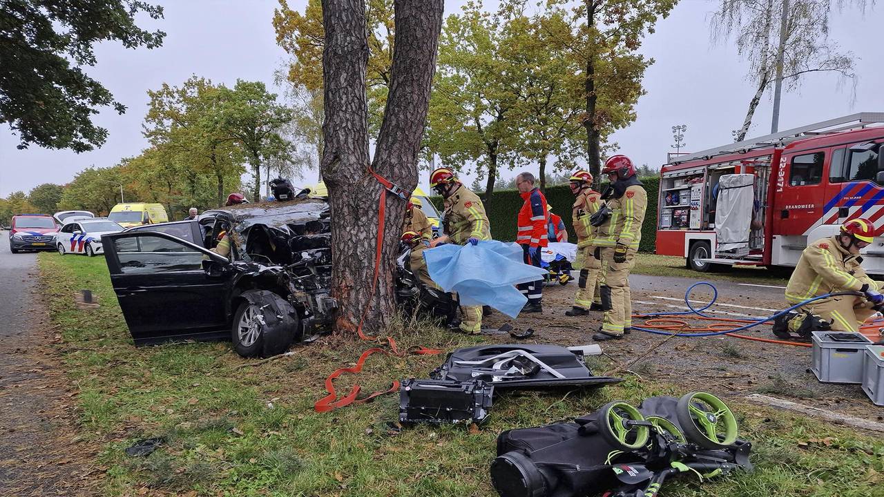 Er waren veel hulpverleners op de been (foto: Jozef Bijnen/SQ Vision).