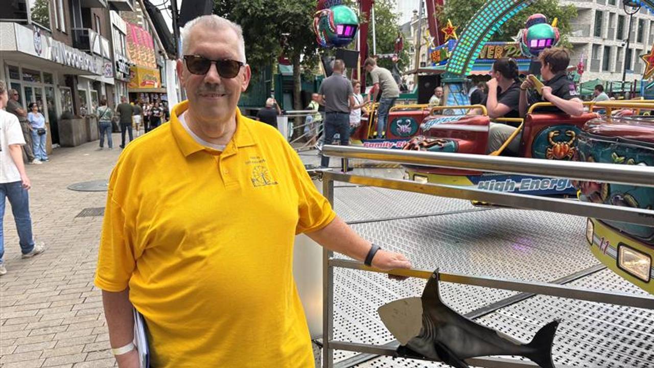 Organisator Jan de Jong is trots op de gehandicaptenmiddag (foto: Omroep Brabant).