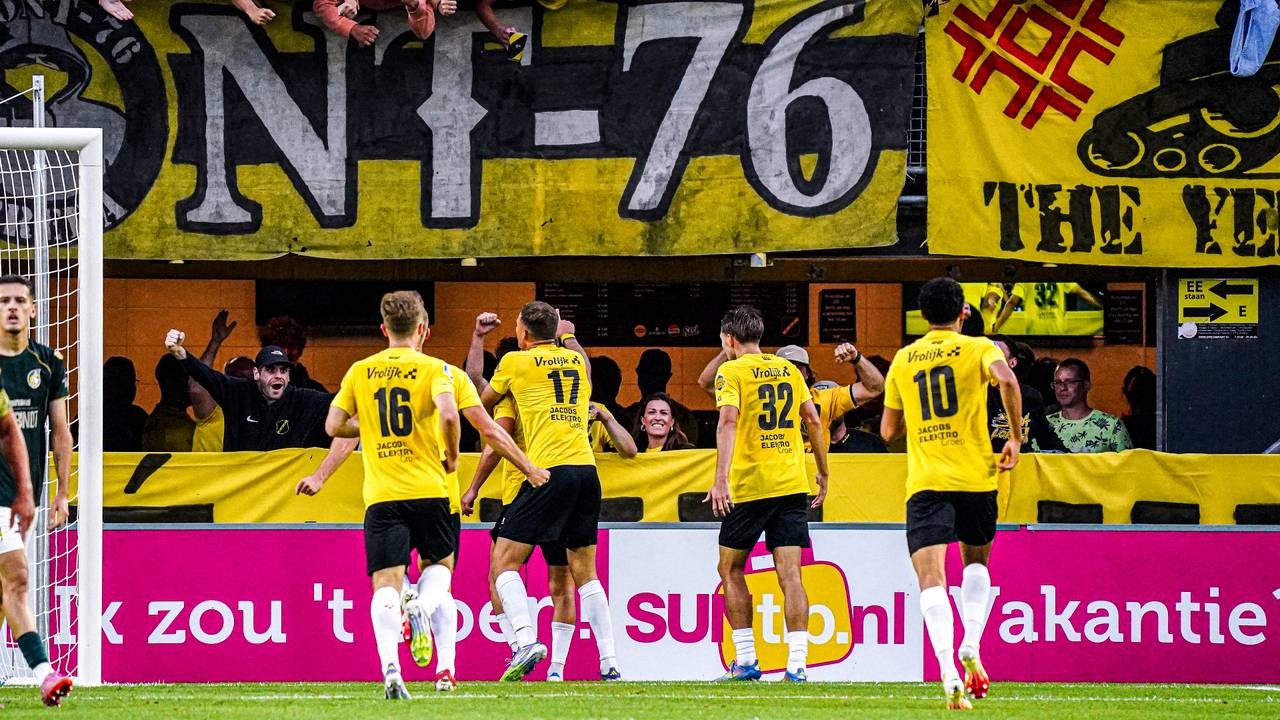 NAC op voorsprong tegen Fortuna Sittard (foto: Gabriel Calvino Alonso/Orange Pictures).