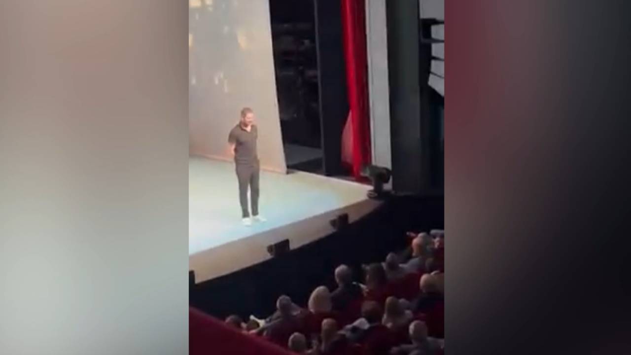 Theo Maassen in Antwerpen.