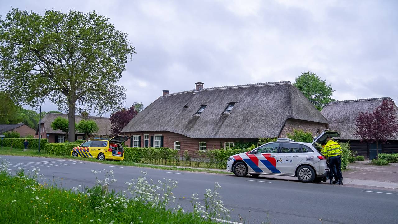 Politie en ambulance werden gealarmeerd (foto: Iwan van Dun/SQ Vision Mediaprodukties).