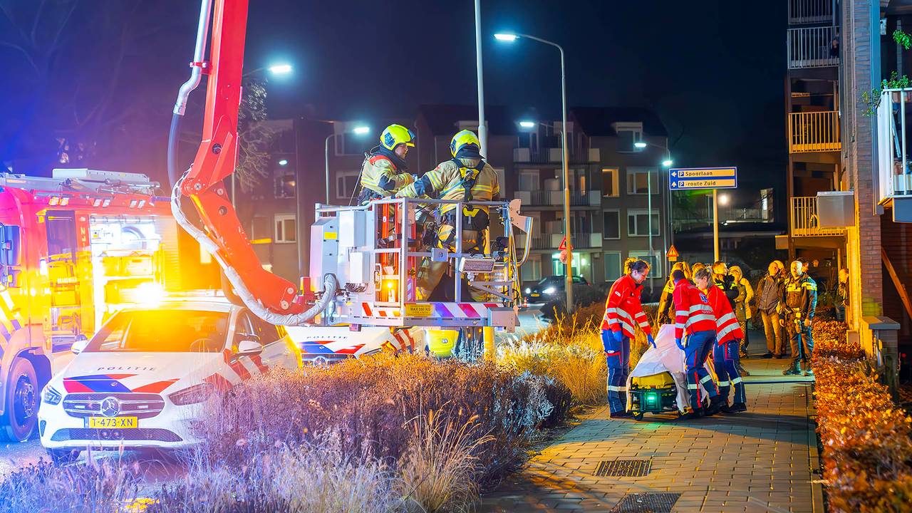 Ook de politie werd ingeschakeld (foto: Gabor Heeres/SQ Vision).