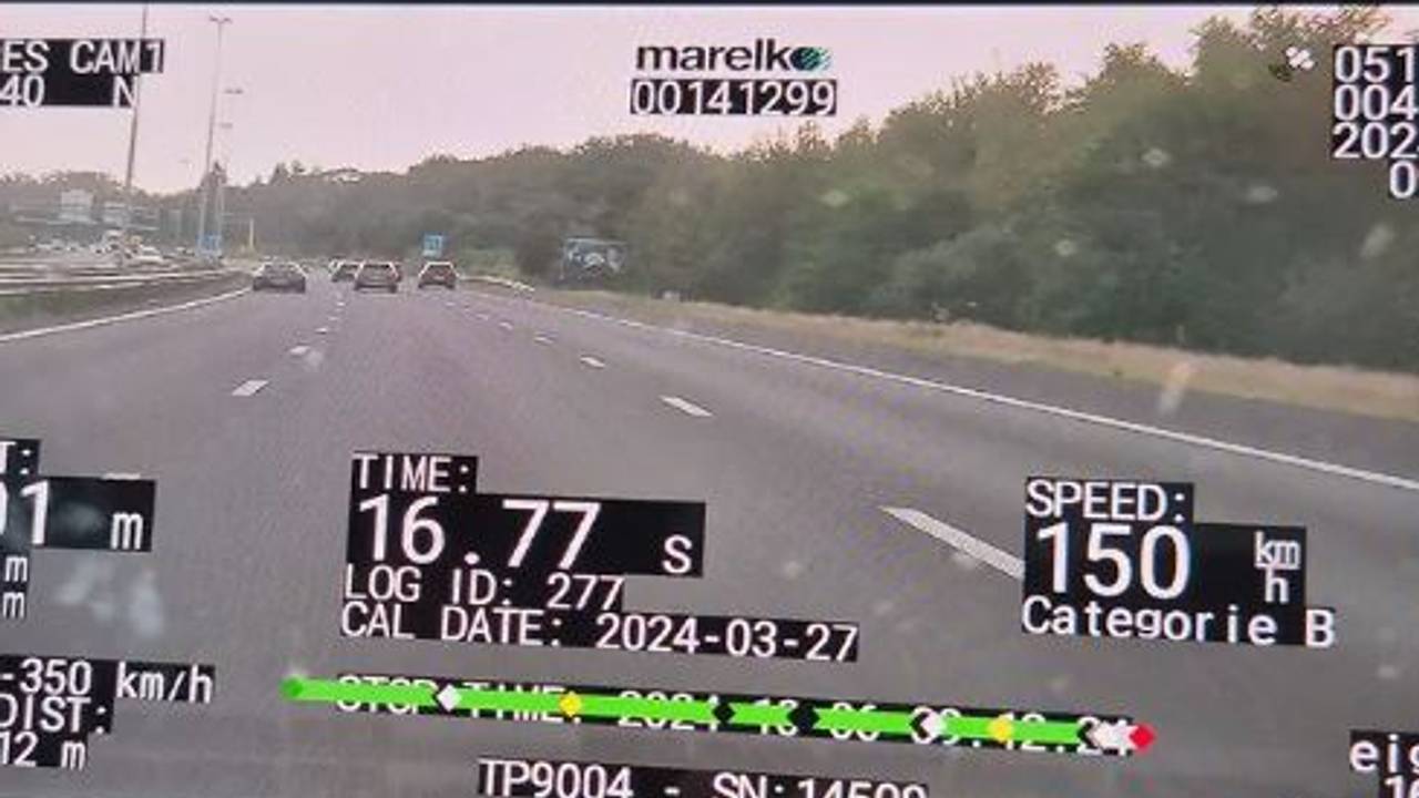 Foto: Instagram verkeerspolitie Zeeland-West-Brabant