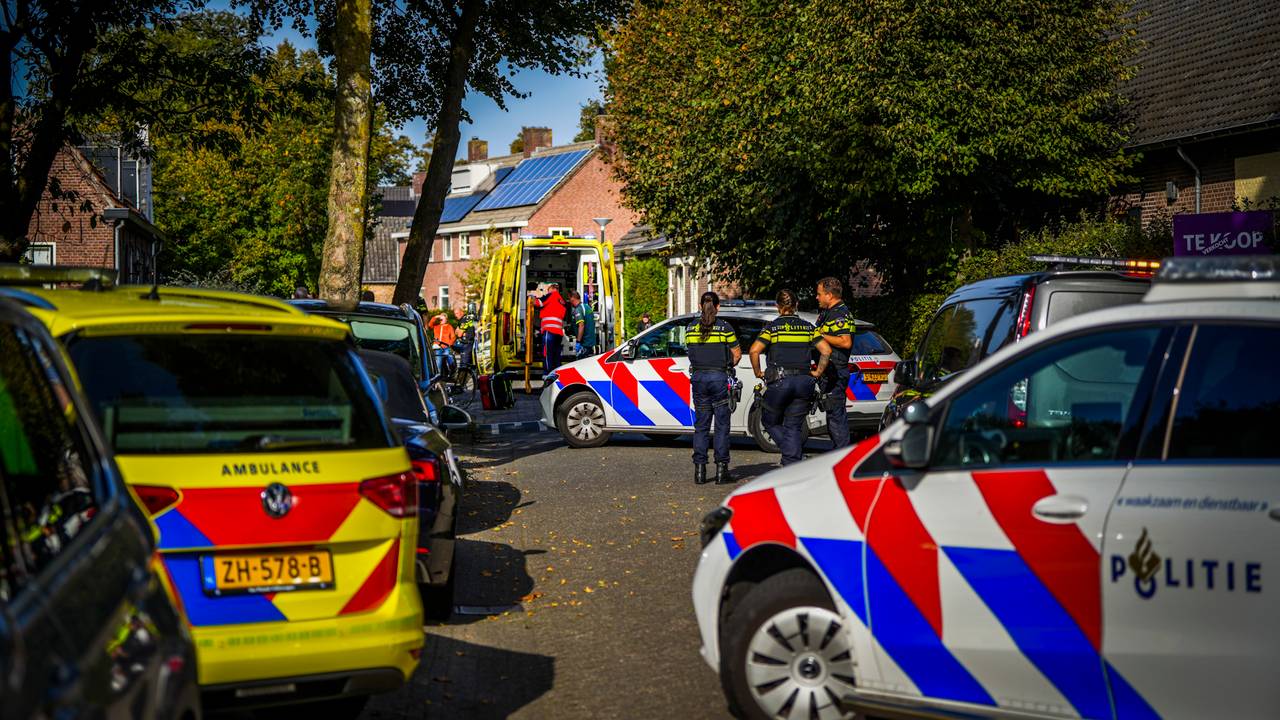Het ongeluk gebeurde op de Beekstraat in Nuenen (foto: SQ Vision).