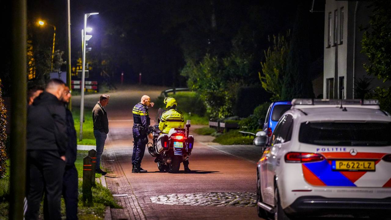 Toen de agenten aankwamen, waren de overvallers nergens meer te bekennen (foto: SQ Vision).