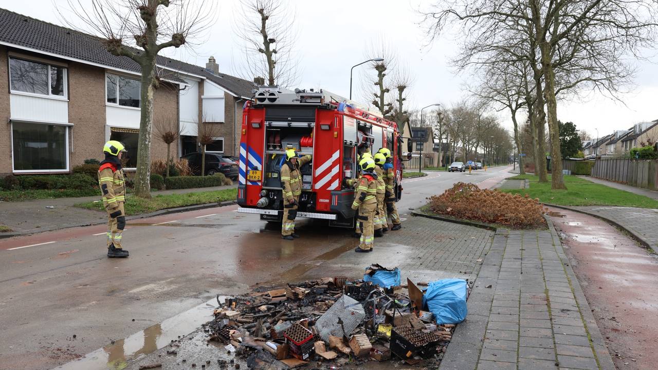 De natte troep die resteerde (foto: Sander van Gils/SQ Vision).