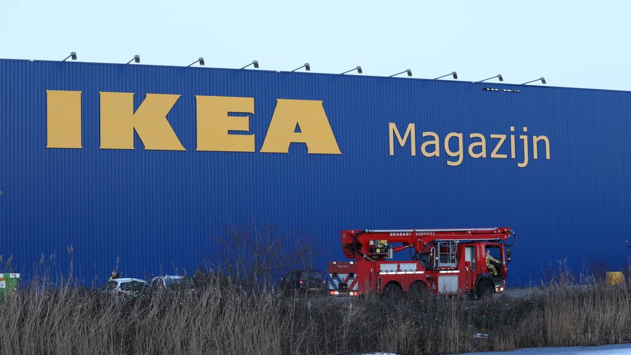 De zoektocht was vlakbij het magazijn van Ikea (foto: Sander van Gils/SQ Vision).