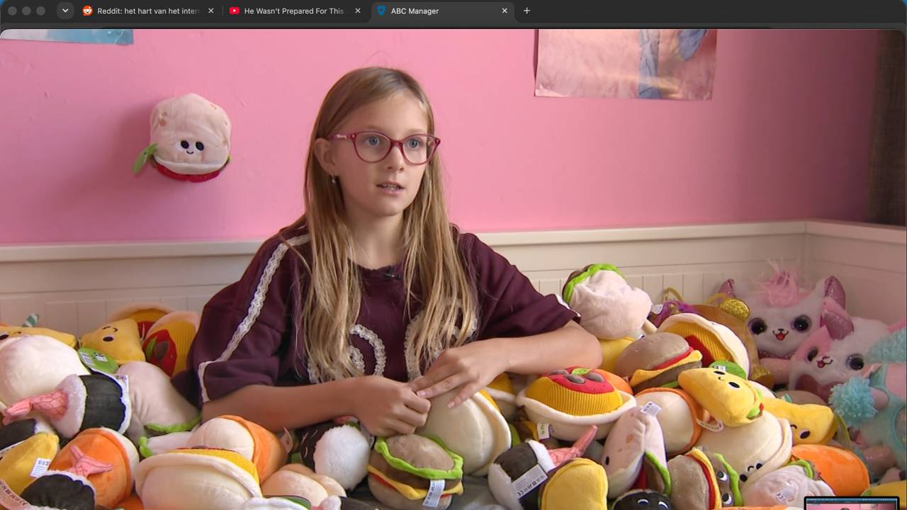 RIley (10) verzamelde bijna 300 knuffeltjes voor kinderen in het ziekenhuis