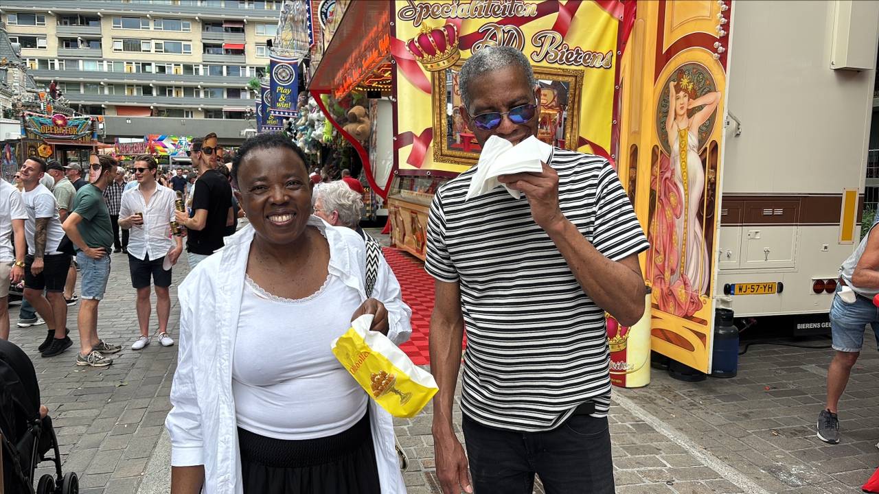 Geen kermis zonder verse oliebollen (foto: Omroep Brabant).