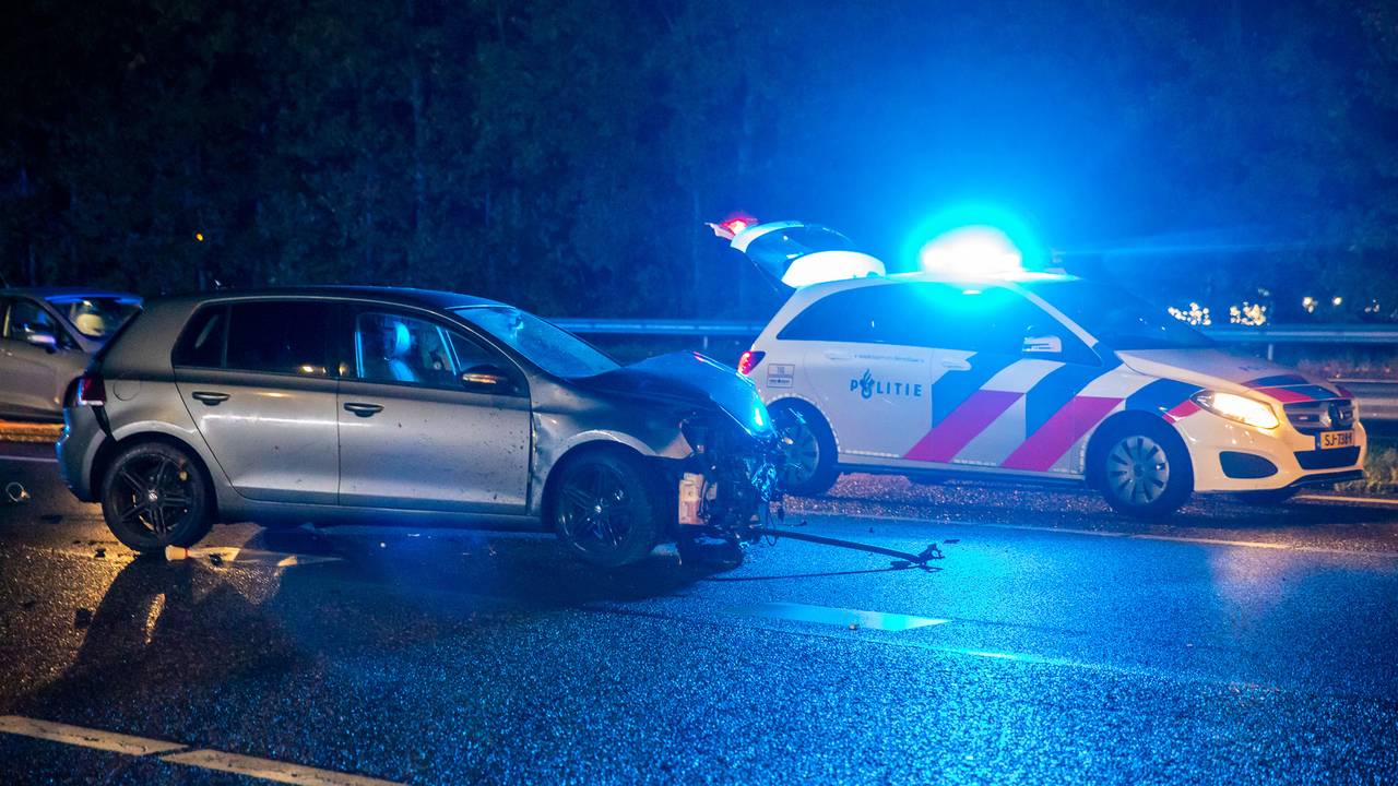 112-nieuws: Twee Auto's Botsen Op A58 Bij Etten-leur - Omroep Brabant