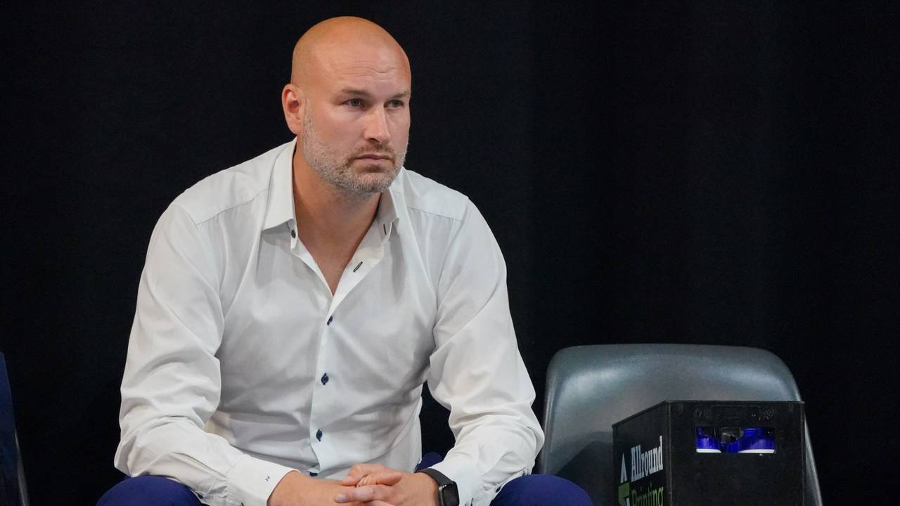 Jan Vogels, trainer van FC Eindhoven Futsal. (Foto: Joris Verwijst/Orange Pictures)
