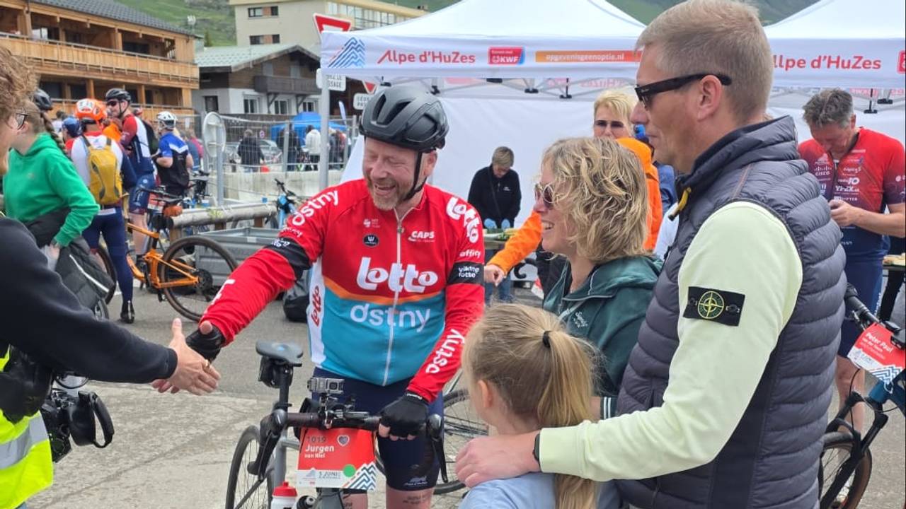 Jurgen van Riel gaat voor de vierde keer omhoog. (Foto: Raymond Merkx)