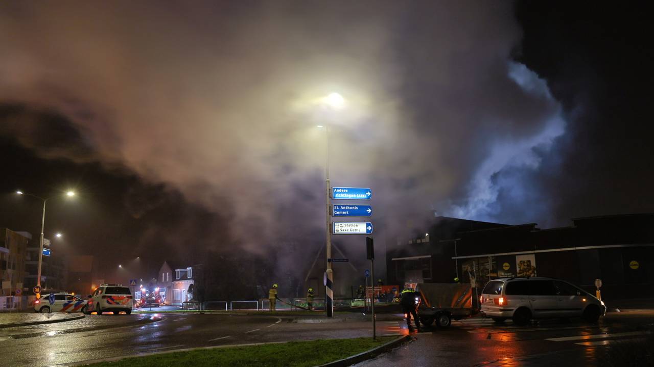 Een deel van de omgeving werd afgezet (foto: Persbureau SK-Media/SQ Vision).