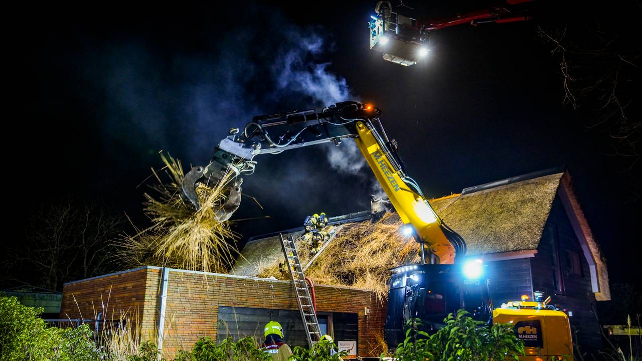Een deel van het riet wordt verwijderd (foto: SQ Vision).