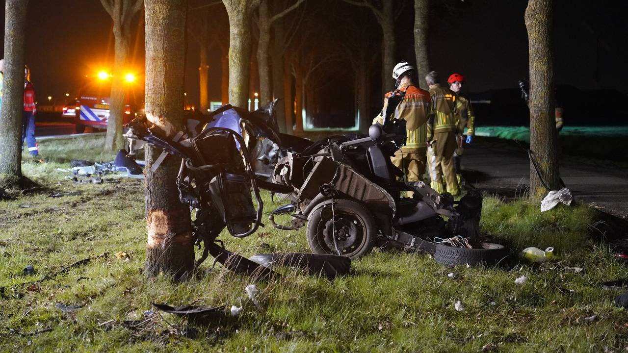 Dode Bij Crash: Auto Raakt Drie Bomen En Breekt In Tweeën - Omroep Brabant