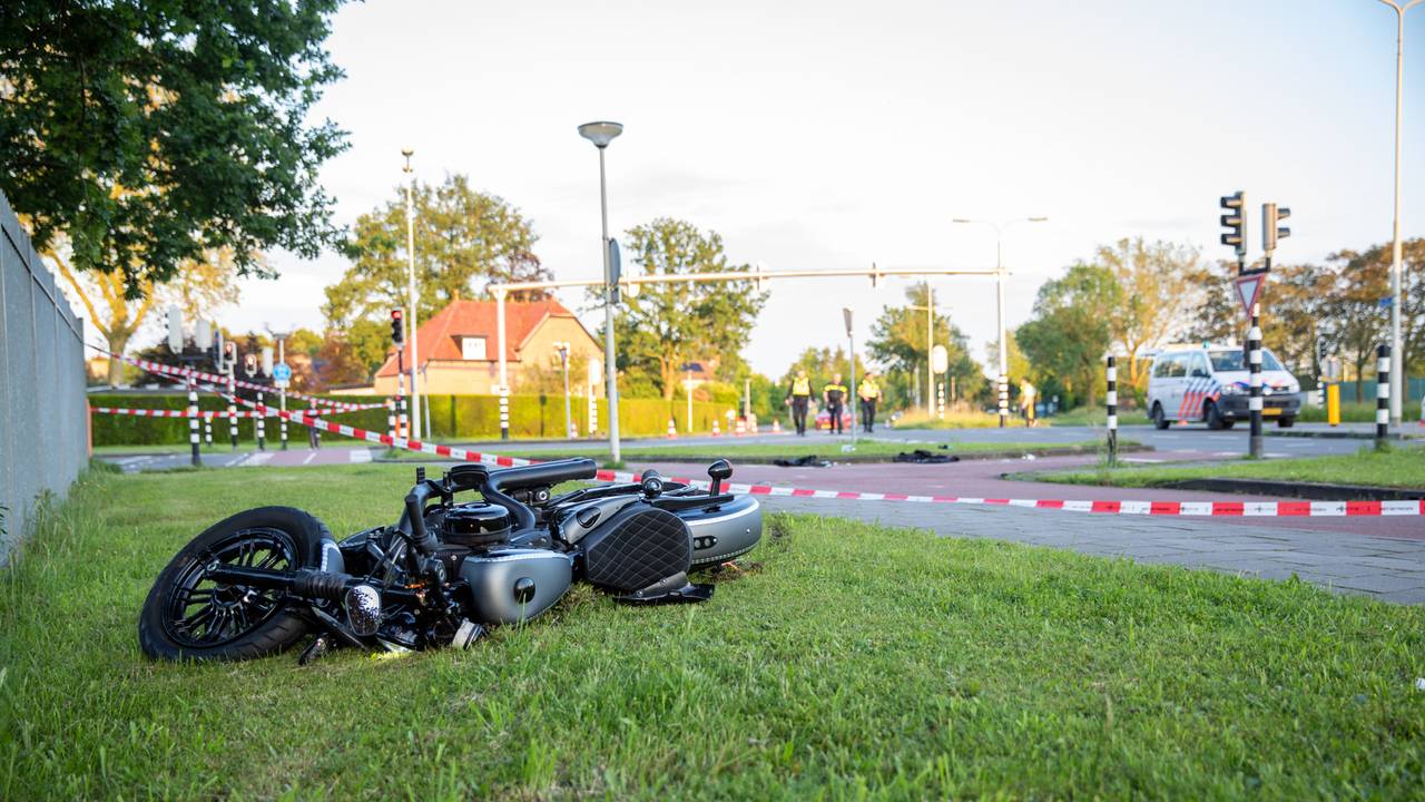 De beschadigde motor (foto: Christian Traets).