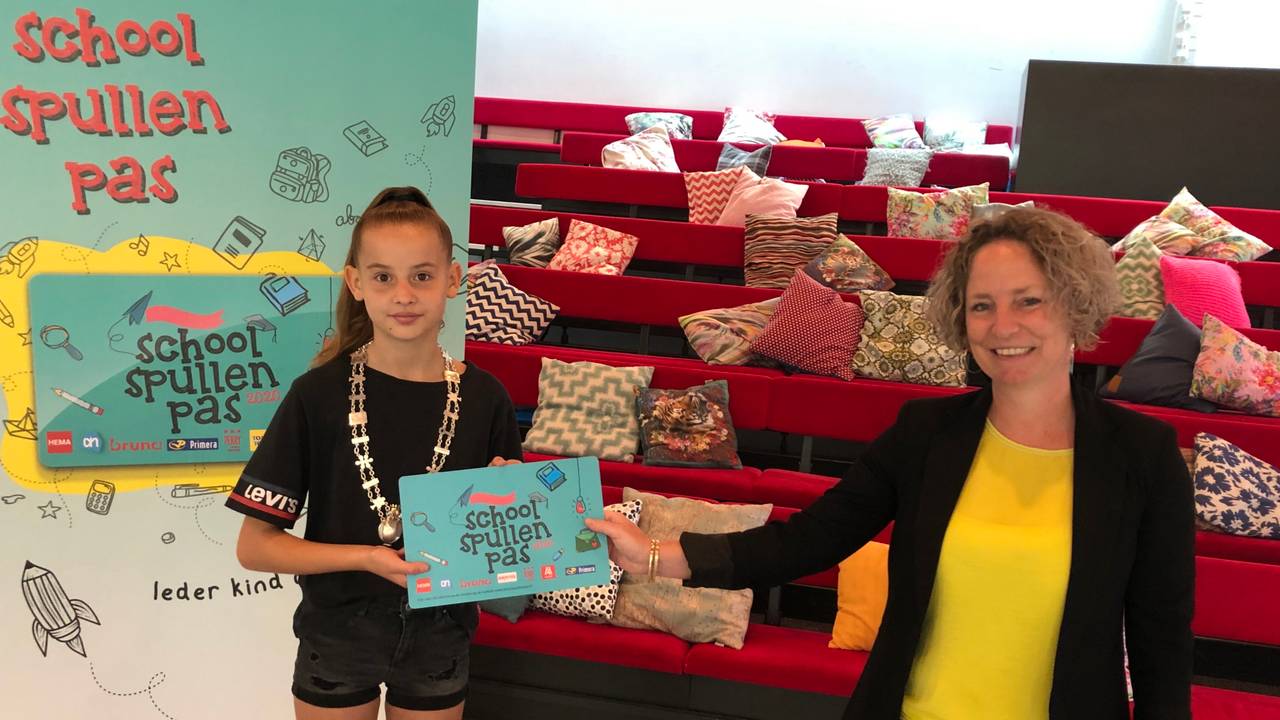 De 10.000e schoolspullenpas.