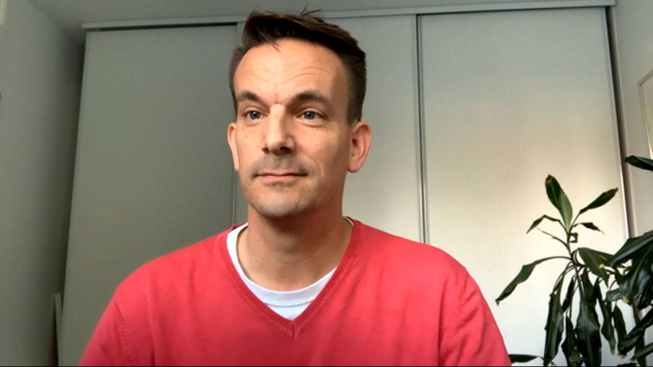 Onderzoeker Arnout de Vries.