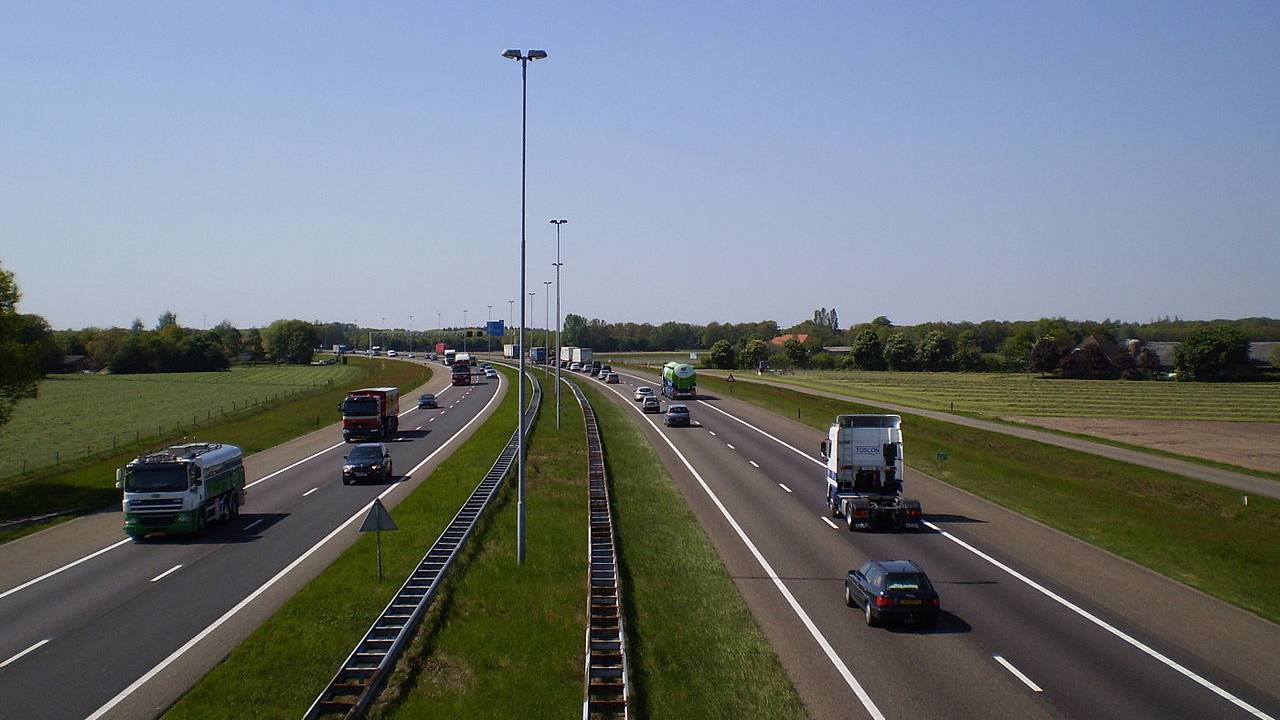 De A58 (Foto: Wikimedia).