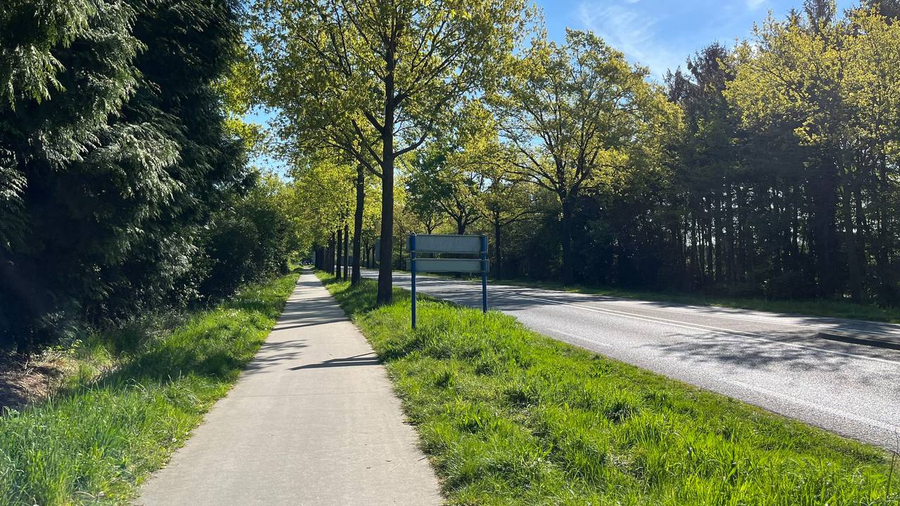 De Rondweg tussen Bladel en Reusel.