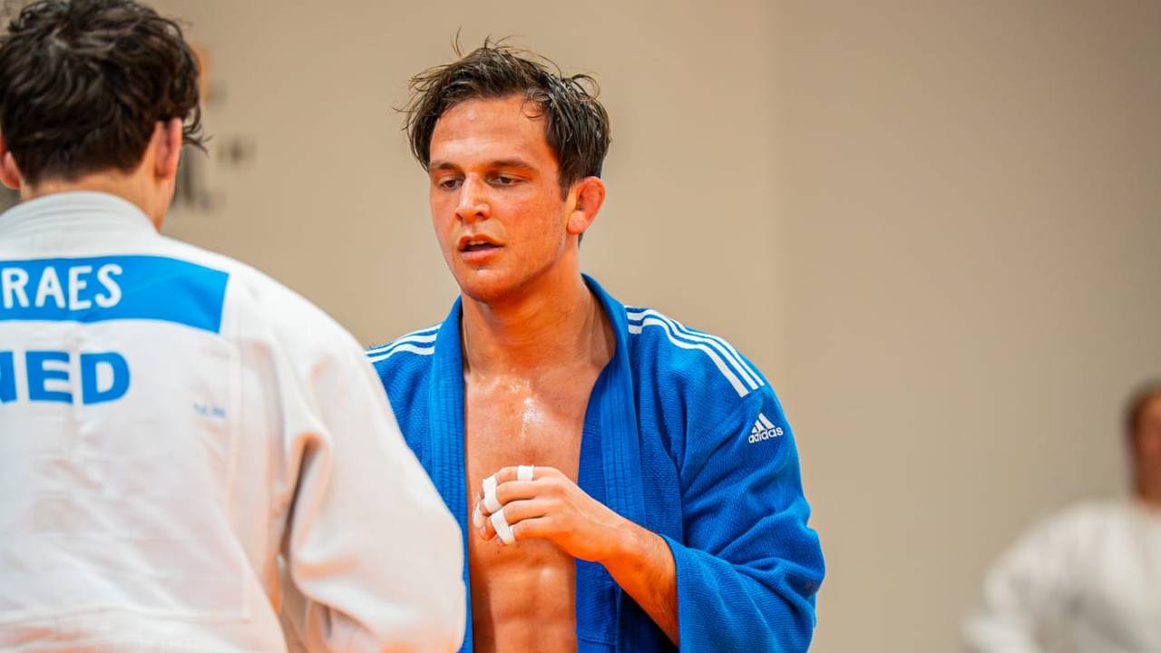 Niels Thijssen tijdens een training (foto: TeamNL).