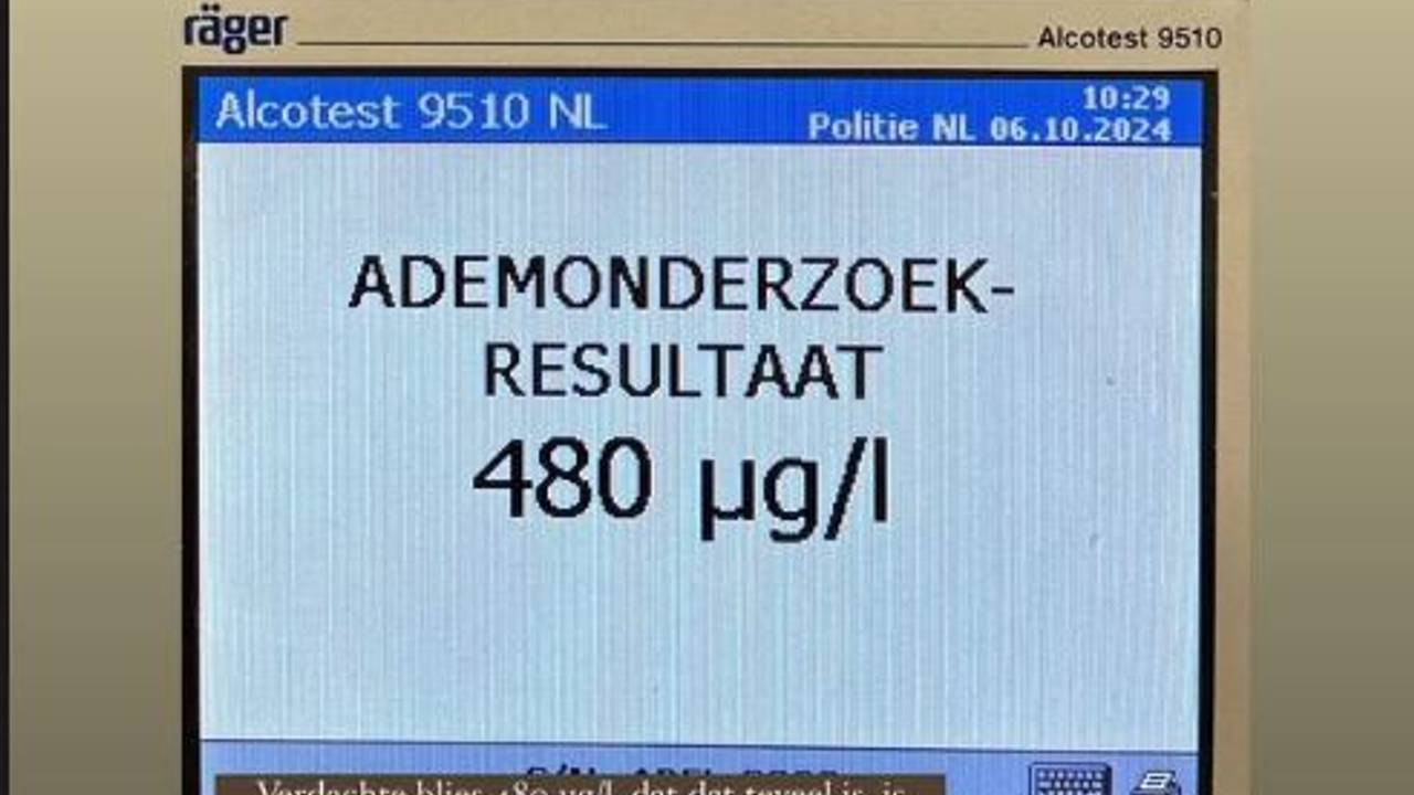 Foto: Instagram politie Veldhoven-Waalre