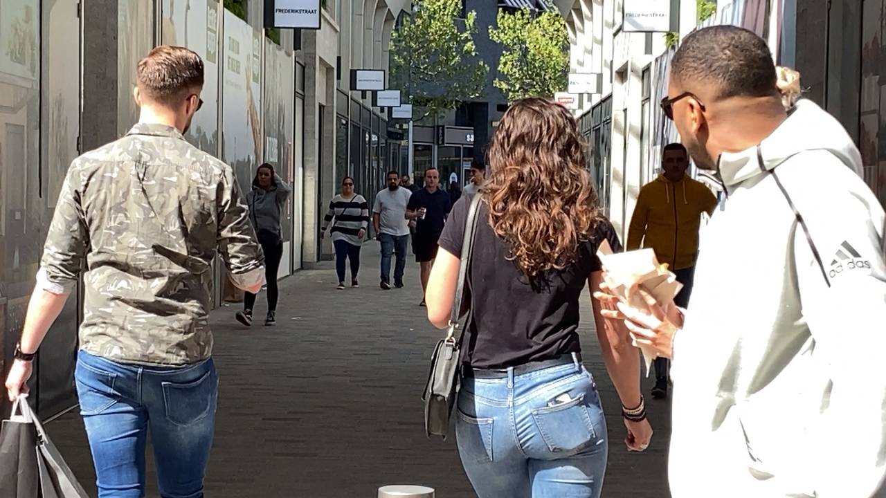 Drukte vorig weekend in Tilburg (foto;archief)