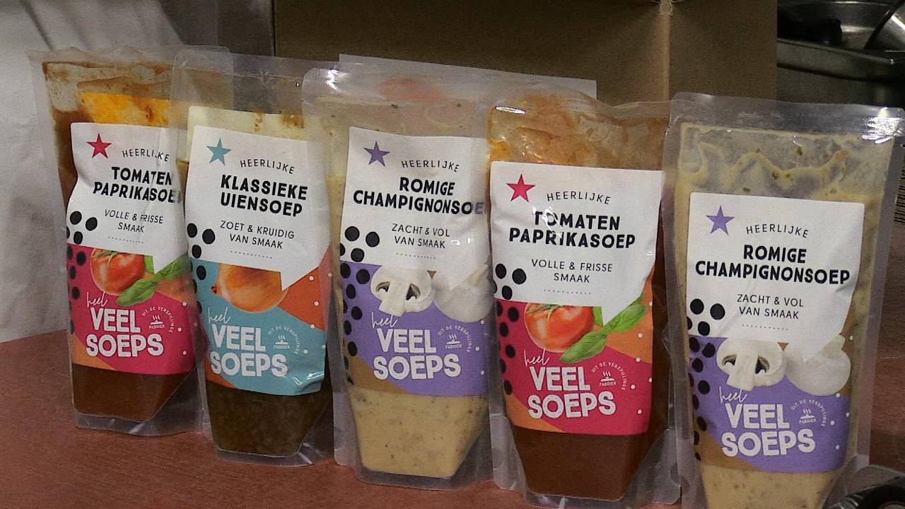 De soepen van de Verspillingsfabriek.