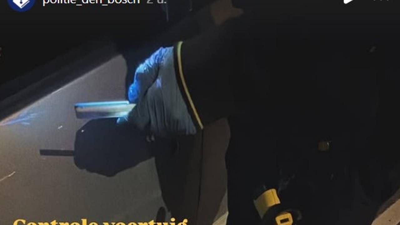 Foto: Instagram politie Den Bosch.