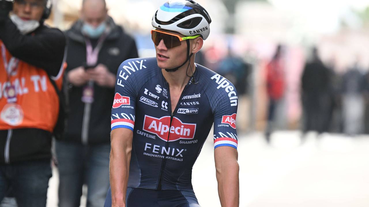 Mathieu van der Poel afgelopen weekend tijdens zijn rentree (foto: OrangePictures).