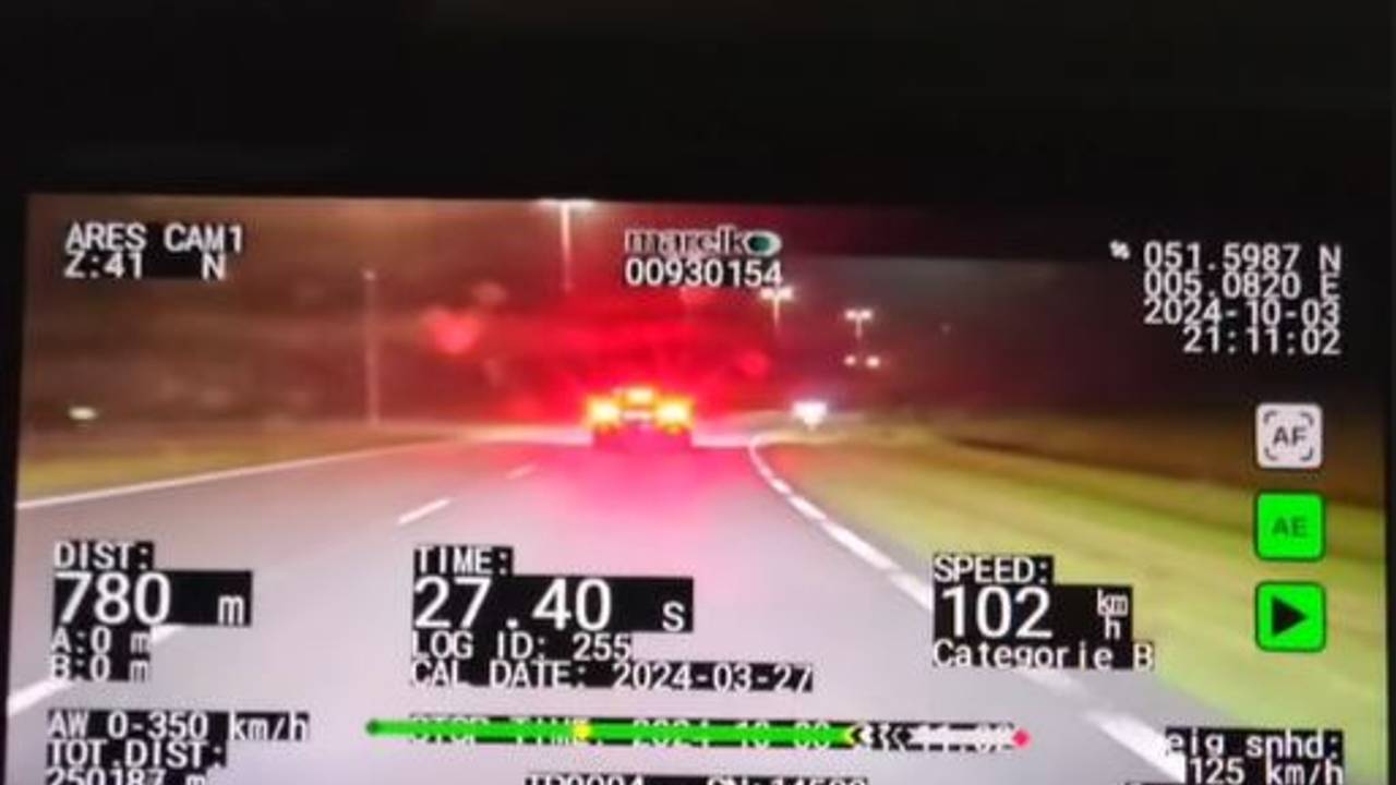 Foto: Instagram verkeerspolitie Zeeland-West-Brabant