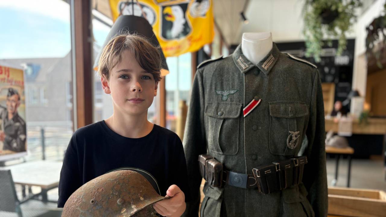 Benjamin spaart spullen uit de Tweede Wereldoorlog: ‘Wil een eigen museum’