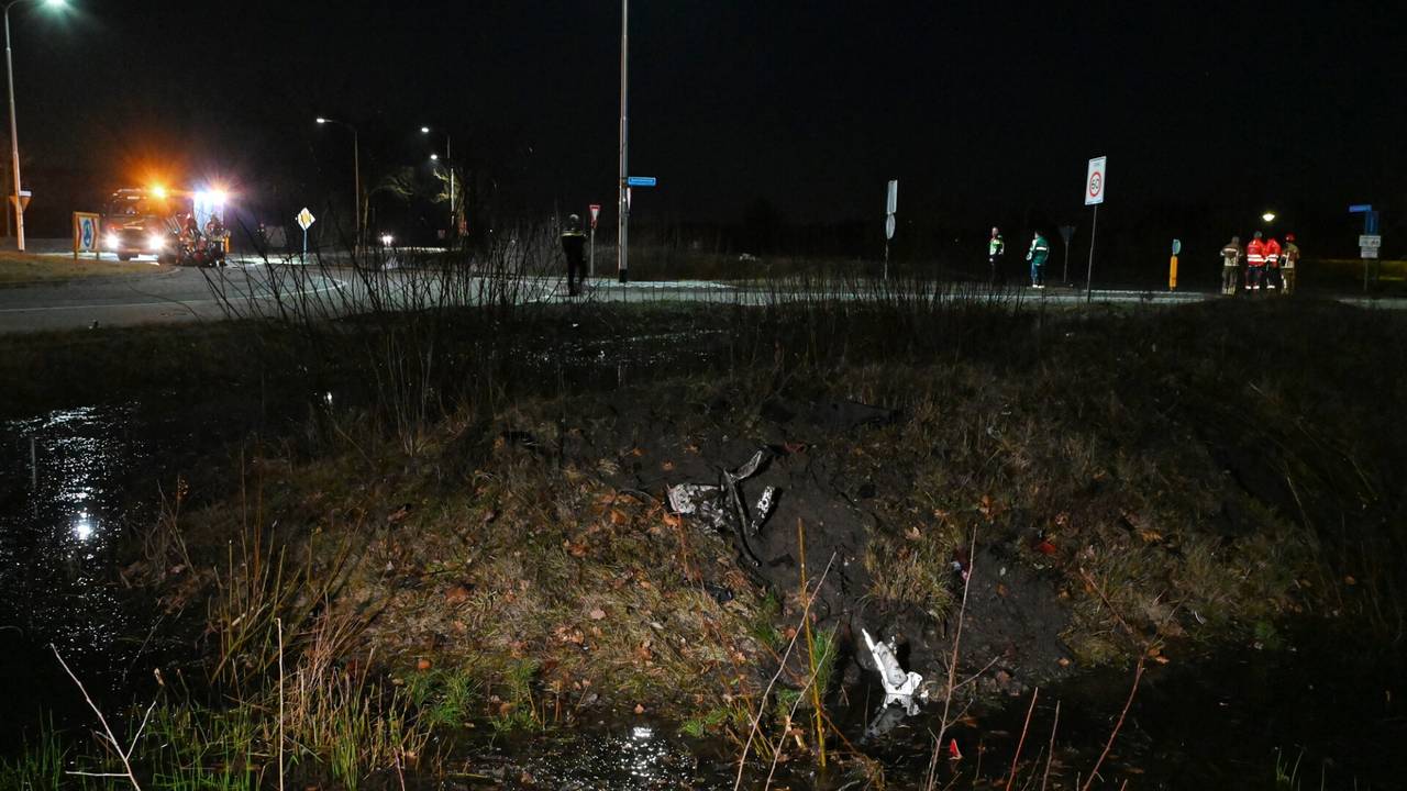 De slachtoffers belandden op een zandheuvel, werden gelanceerd en belandden in het water (foto: Toby de Kort/SQ Vision).