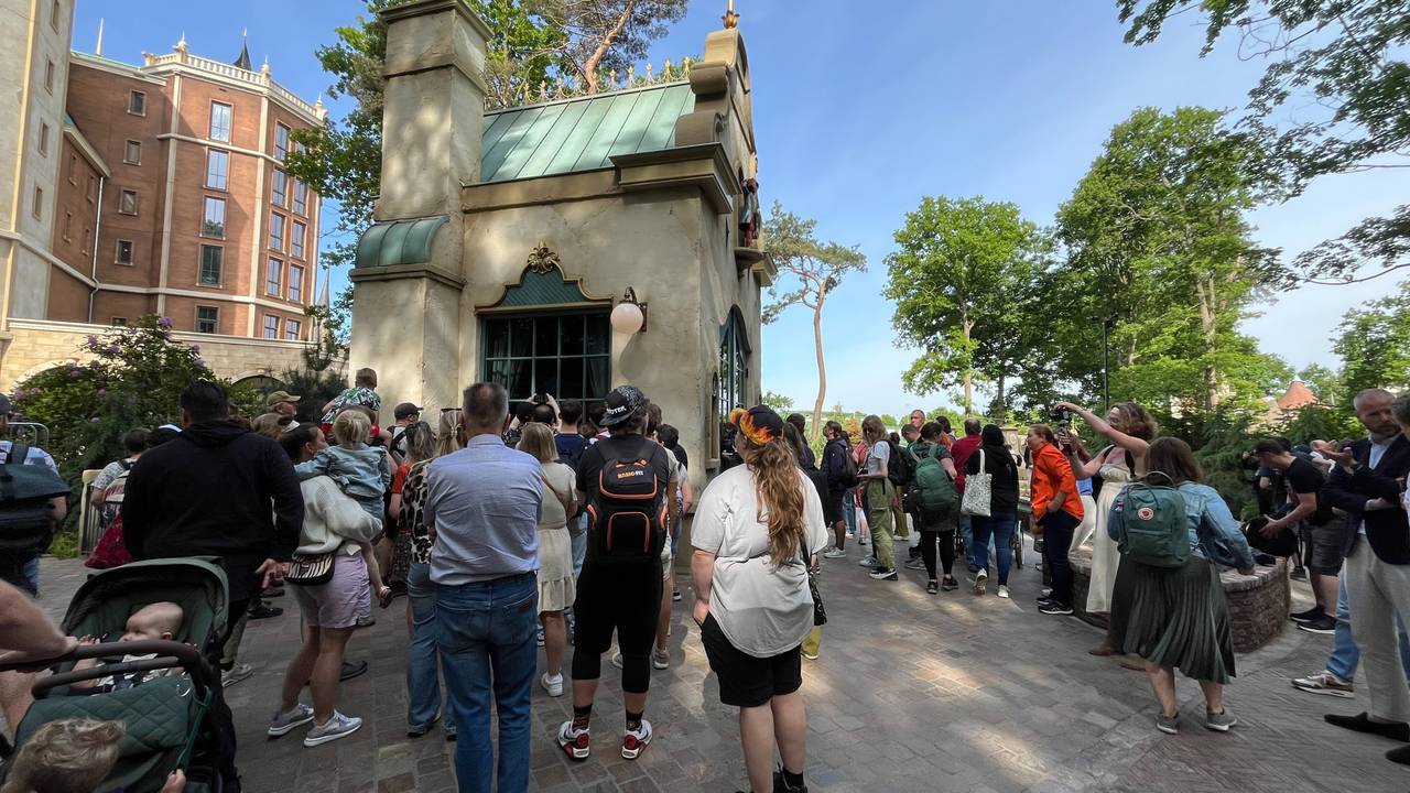 Bezoekers Efteling enthousiast over nieuwe sprookje (foto: Jos Verkuijlen).
