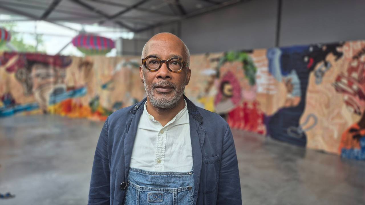 Ricardo Burgzorg is de bedenker van het project 'Draden van ons Nederlandse Slavernijverleden' (foto: Collin Beijk).