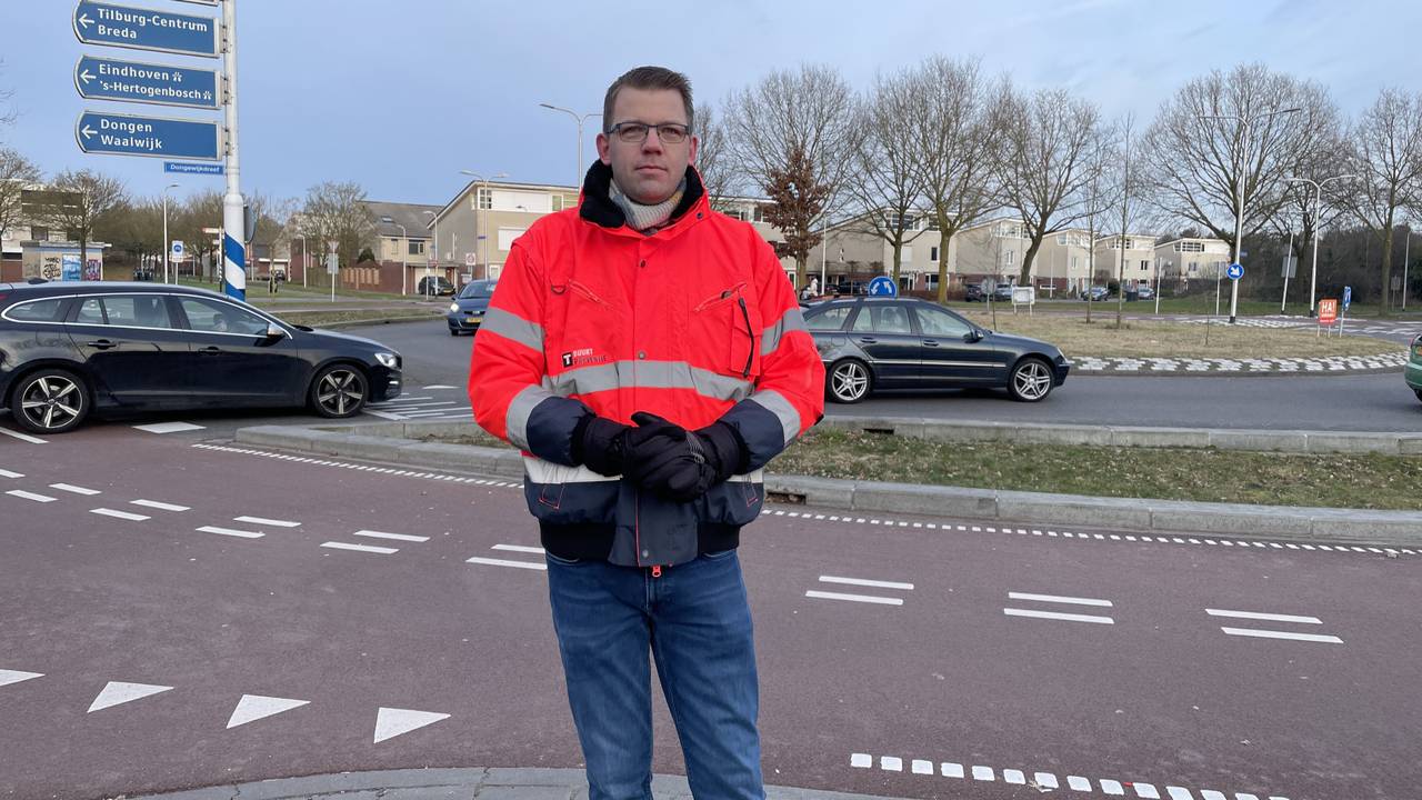Tilburgse rotonde zorgt voor chaos: wekelijks aanrijdingen.