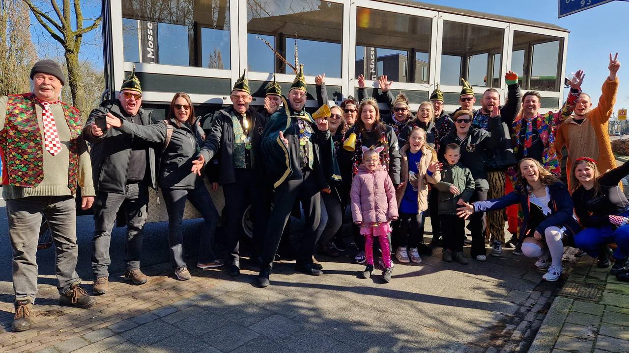 De prins met zijn volle wagen (foto: Tom Berkers).