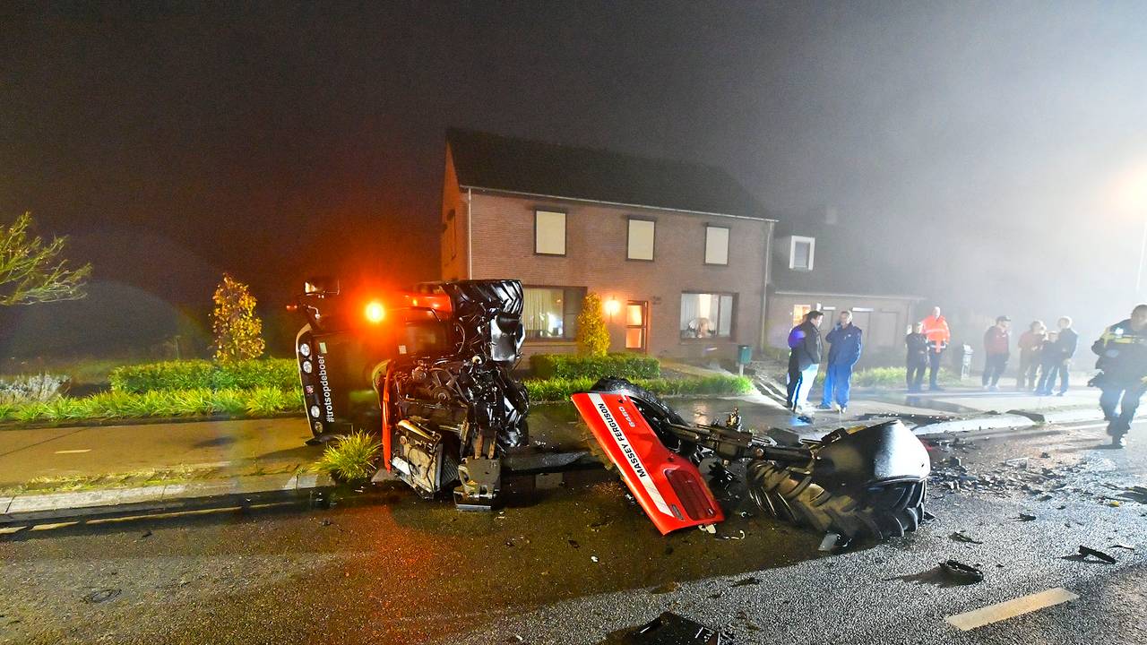 De klap was hard (foto: Rico Vogels/SQ Vision).