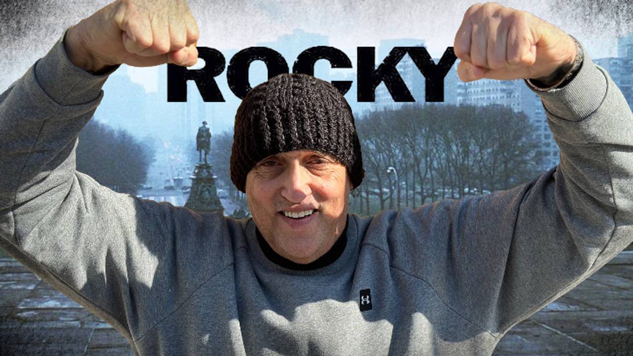 Jack de Koning voelt zich straks filmheld Rocky.