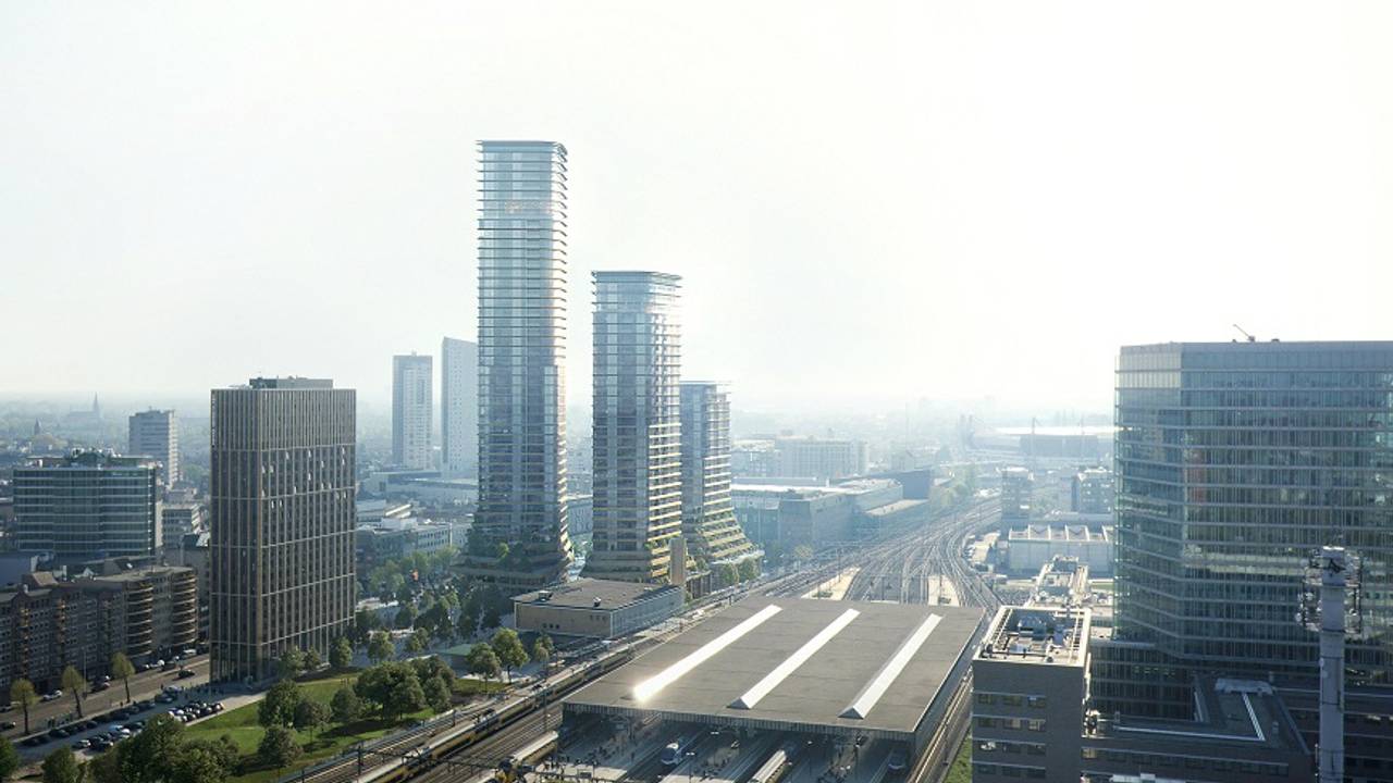 Dan maar de hoogte in dit zijn de hoogste woontorens van Brabant
