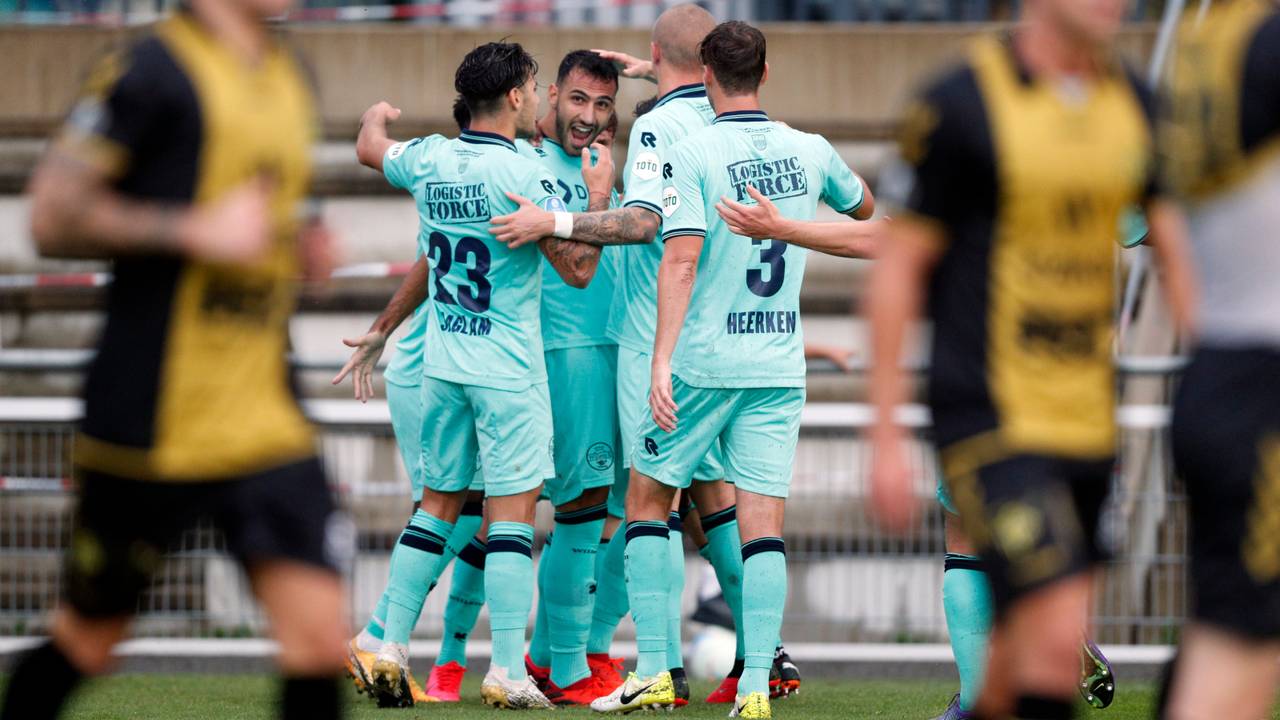 Het Europese succes smaakt naar meer voor Willem II (foto: ANP).