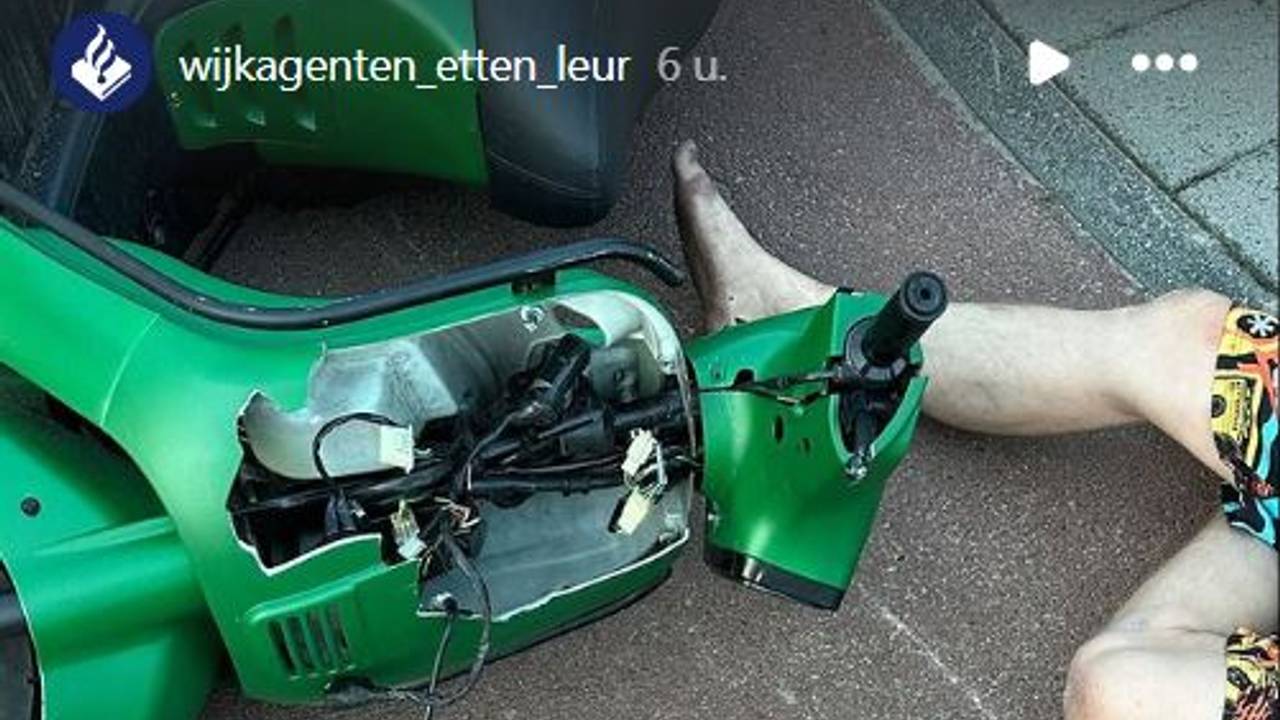 Foto: Instagram wijkagenten Etten-Leur