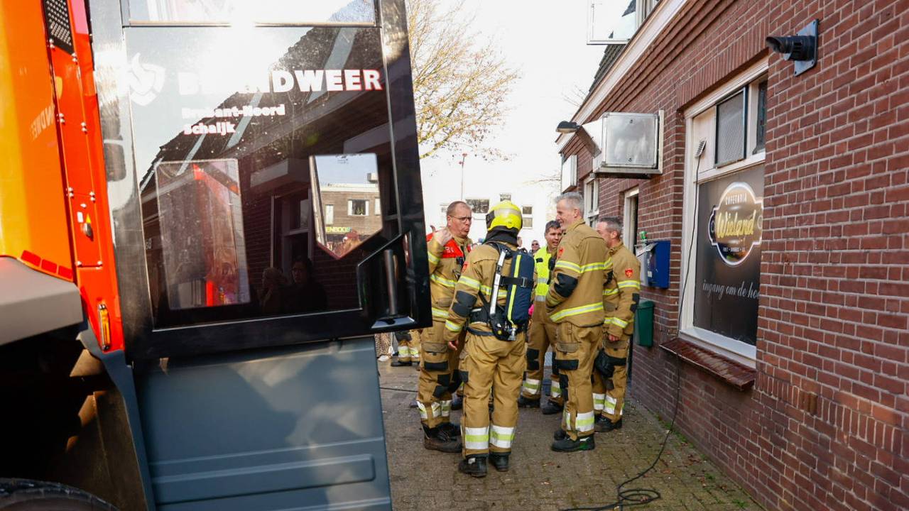 De klus was snel geklaard (foto: Persbureau Heitink).