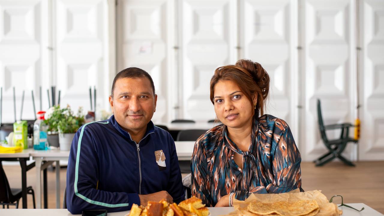 Pervaiz en Tersta uit Pakistan (foto: Evelien IJpelaar)