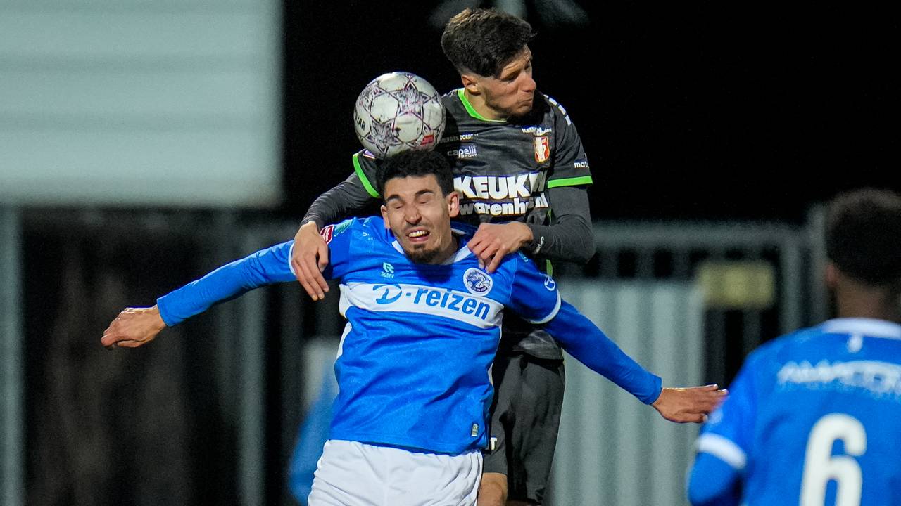 Faris Hammouti (voorgrond) was belangrijk voor FC Den Bosch (foto: OrangePictures).