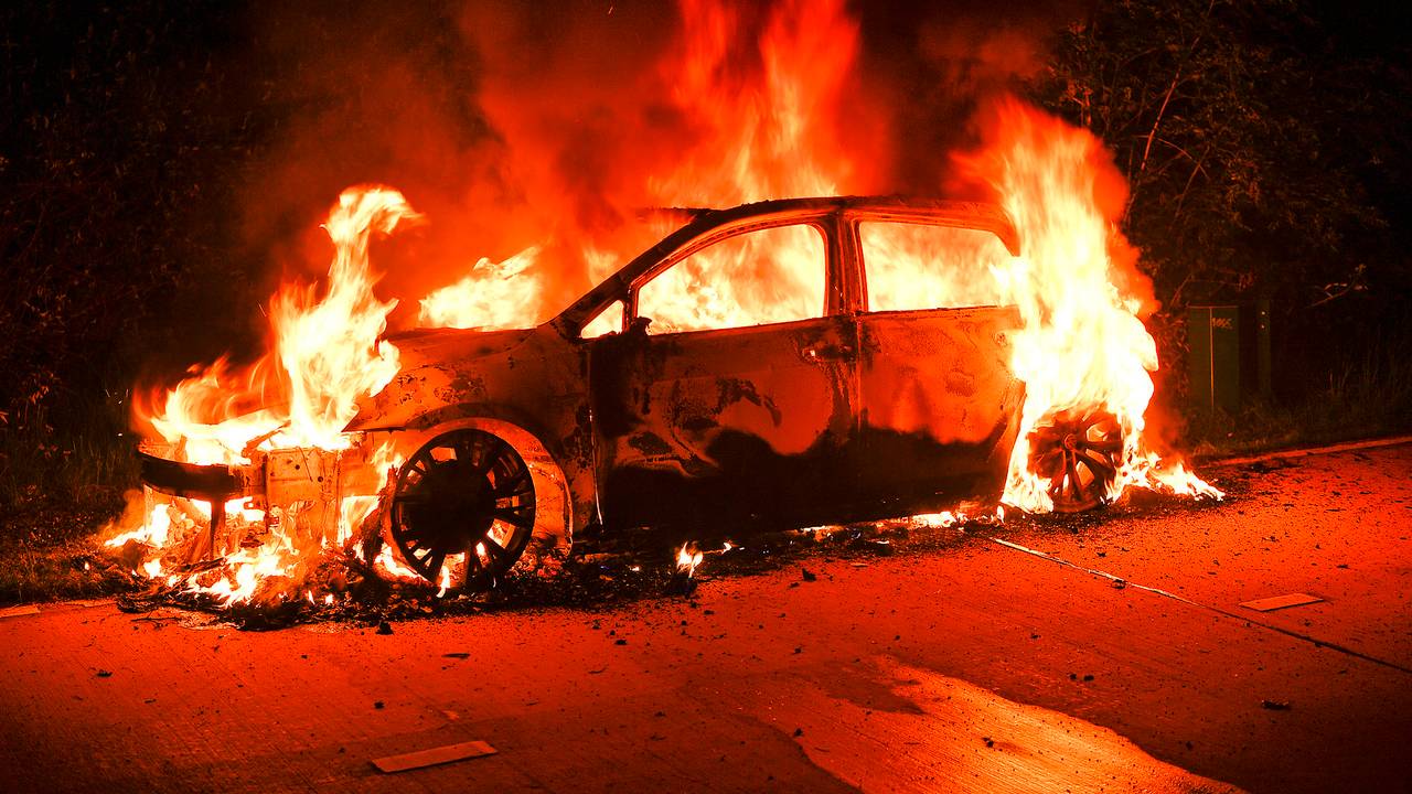 Autobrand in Riethoven (Foto: Rico Vogels/SQ Vision)